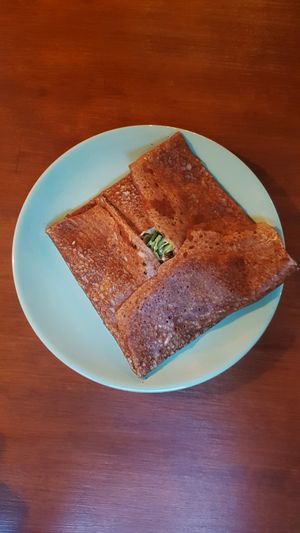 Galette (Hummus Anonymous) at Bez Lukru in Wroclaw