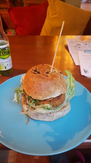 Thai Burger at Bez Lukru in Wroclaw