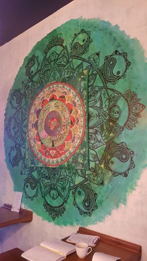 Mural  at Bez Lukru in Wroclaw