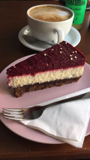 Cake at Bez Lukru in Wroclaw