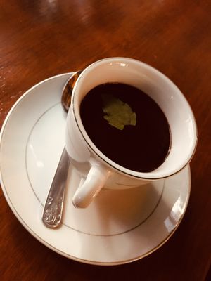 Hot chocolate  at Bez Lukru in Wroclaw