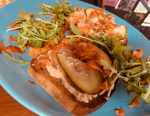 Kanapki ze smalcem  at Bez Lukru in Wroclaw