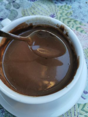 Soup? No. Mocha madness? Yes. Hotel? Trivago. at Bez Lukru in Wroclaw