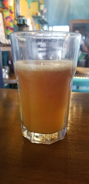 Oj with grapefruit juice at Bez Lukru in Wroclaw