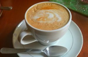 Cappuccino at Bez Lukru in Wroclaw