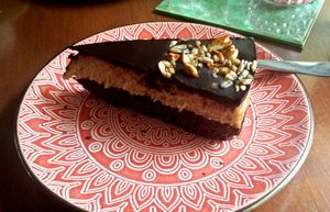 Cake at Bez Lukru in Wroclaw