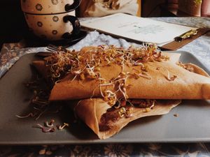 Nalesnik k’hangi or smth like that at Bez Lukru in Wroclaw