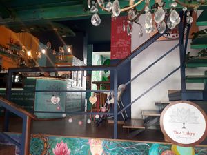 entrance as seen from the street at Bez Lukru in Wroclaw