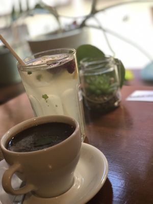 Lemonade and Date Hot Chocolate  at Bez Lukru in Wroclaw
