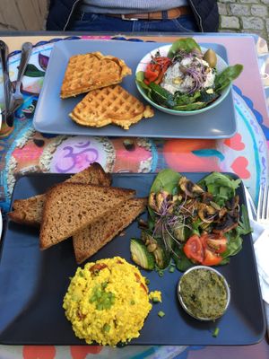 Breakfast at Bez Lukru in Wroclaw