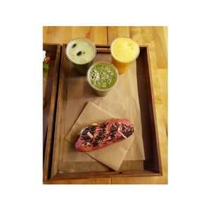 Fresh juices at Urbana - Marechal Saldanha in Porto