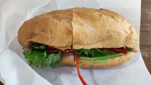 Vegan Joy - Vietnamese Baguette at Boon Pisang Goreng in Central Singapore