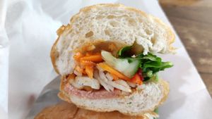 Vegan Joy - Vietnamese Baguette at Boon Pisang Goreng in Central Singapore