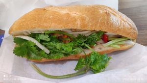 Vegan Joy - crispy and delicious ❤️ at Boon Pisang Goreng in Central Singapore