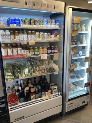 Vegan beverages, good planet cheese, vegan ice creams  at Oizumi Kojo Nishi-Azabu 大泉工場 in Tokyo