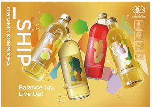 There is delicious kombucha from Japan! at Oizumi Kojo Nishi-Azabu 大泉工場 in Tokyo