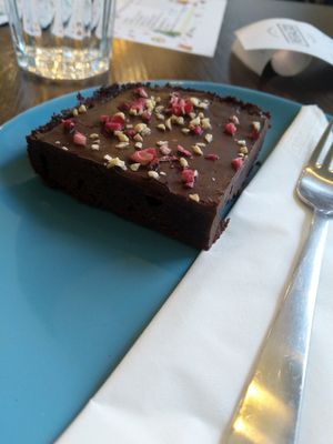 Brownie - delicious at Vegazzo in Szeged