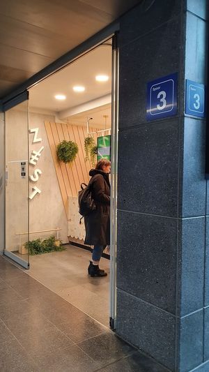 front - entrance at Zest in Bruges