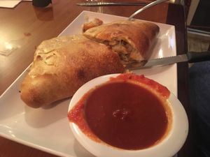 Calzone...the best! at Cinelli's Pizza in Rochester
