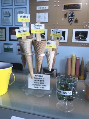 They also had a vegan waffle bowl  at Cool Gelato Italiano in Scottsdale