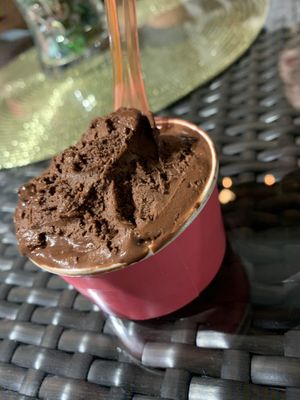 Vegan Chocolate Gelato!  at Cool Gelato Italiano in Scottsdale
