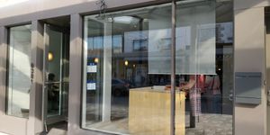 Outside at La Maison de Mademoiselle Dumpling in Montreal