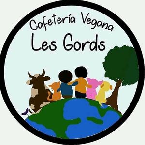 Nuestro logo at Cafeteria Vegana Les Gords in Mexico City