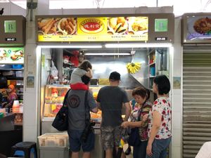 Stall front at Delisnacks 德利食 - AMK 628 Market in Northeast Singapore