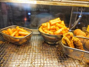 Carrot cake sticks at Delisnacks 德利食 - Shunfu Mart in Central Singapore