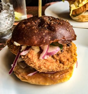 Samurai Burger  at The Firefly in Worcester