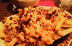 Macaroni cheese at The Firefly in Worcester