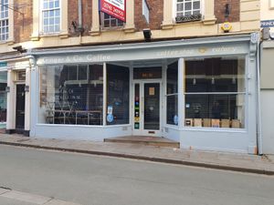 Ginger and co at Ginger & Co. Coffee in Shrewsbury