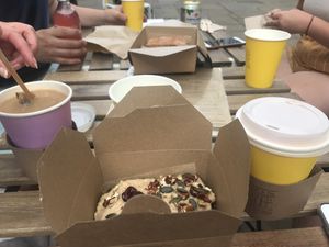 Carrot cake  at Ginger & Co. Coffee in Shrewsbury