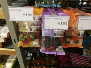 Gummy bears at the supermarket at Marks and Spencer in Valletta