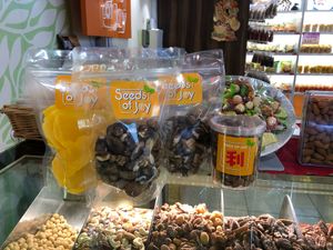 Fruits and nuts at Seeds of Joy in West Singapore