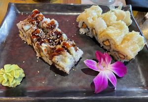 Prince Roll & Crunchy Cabbage   at Blue Sushi Sake Grill in Indianapolis