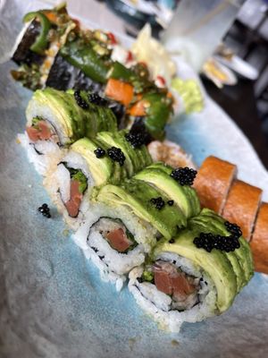 Green Goddess  at Blue Sushi Sake Grill in Indianapolis