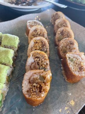 The Cowgirl is undeniably the best  at Blue Sushi Sake Grill in Indianapolis