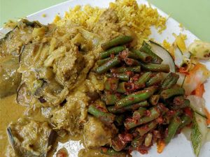 Briyani rice  at Vegan Curry Rice in West Singapore