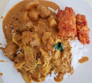 Curry rice at Vegan Curry Rice in West Singapore