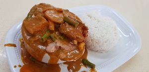 Temptation! at Vegan Curry Rice in West Singapore