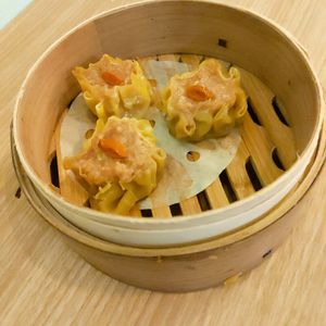 Signature siew mai at Vegan Curry Rice in West Singapore