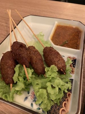 Satay at Vegan Curry Rice in West Singapore