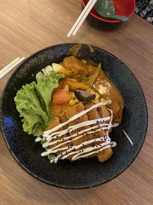 signature curry katsu don $6.80 at Vegan Curry Rice in West Singapore