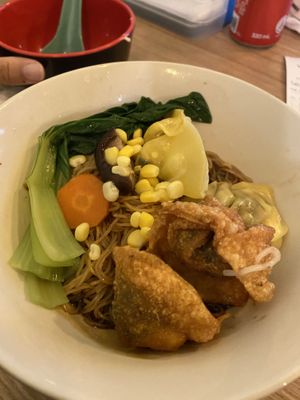 wanton new  at Vegan Curry Rice in West Singapore
