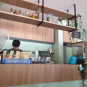 Counter at Vegan Curry Rice in West Singapore