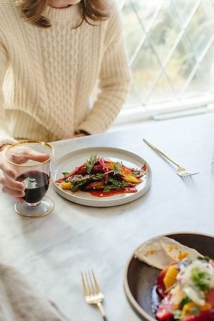 delicious vegan lunch at Moveable Feast in Geneva