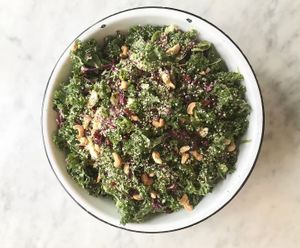 crunchy greens at Moveable Feast in Geneva