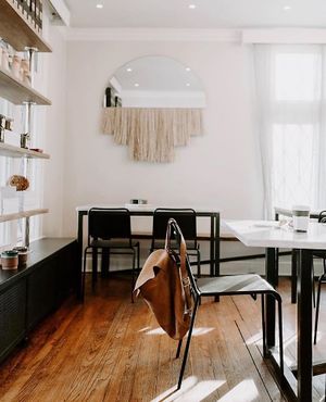 1st floor seating at Moveable Feast in Geneva