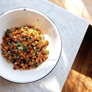 sunny salads at Moveable Feast in Geneva
